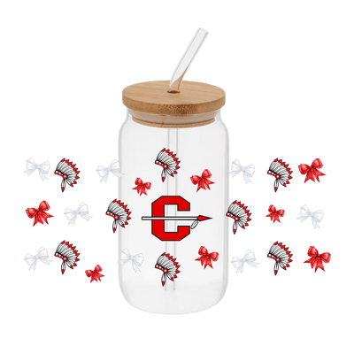 Cleveland Indians – Printed Libby Wrap (9.5" x 4.3" UV DTF) - Vinyl Creation Supply