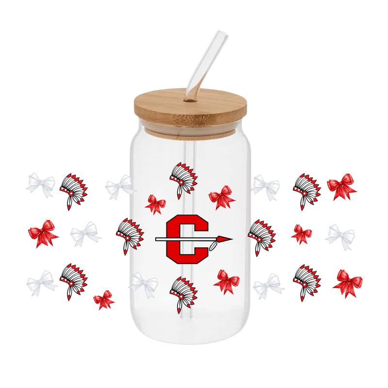 Cleveland Indians – Printed Libby Wrap (9.5" x 4.3" UV DTF) - Vinyl Creation Supply