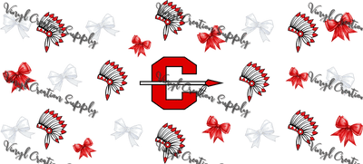 Cleveland Indians – Printed Libby Wrap (9.5" x 4.3" UV DTF) - Vinyl Creation Supply
