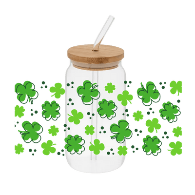 Clover Wrap– Printed Libby Wrap (9.5" x 4.3" UV DTF) - Vinyl Creation Supply