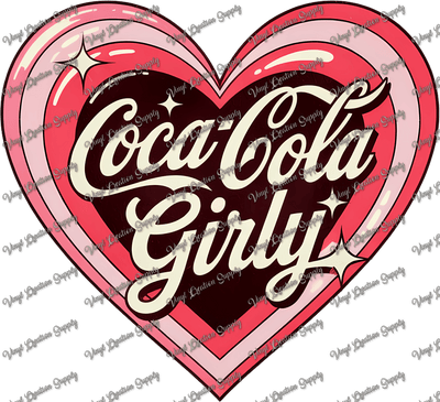 Coca Cola Girly - Vinyl Creation Supply
