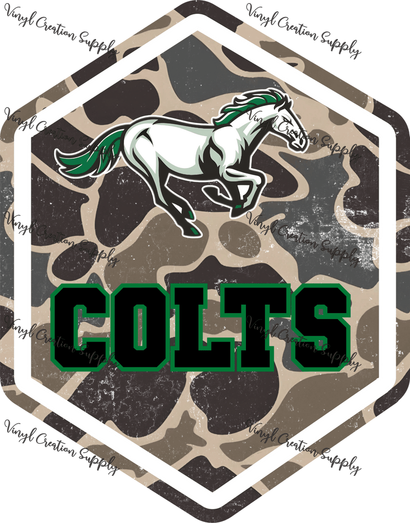 Colts Camo Patch