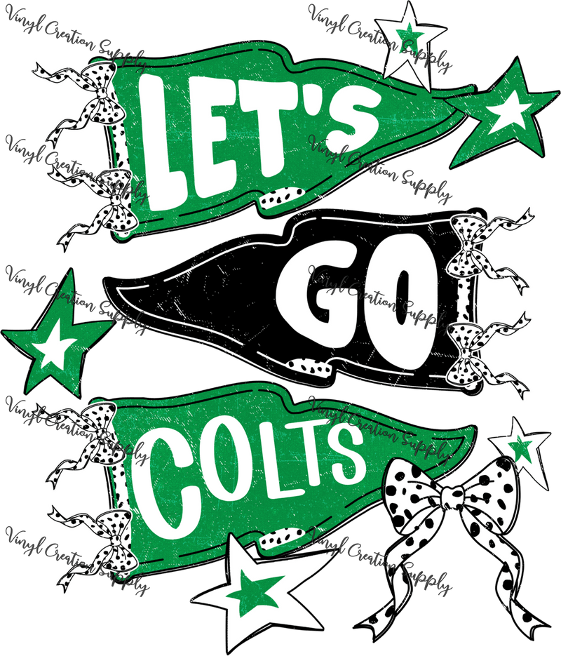 Colts Pennant Flags
