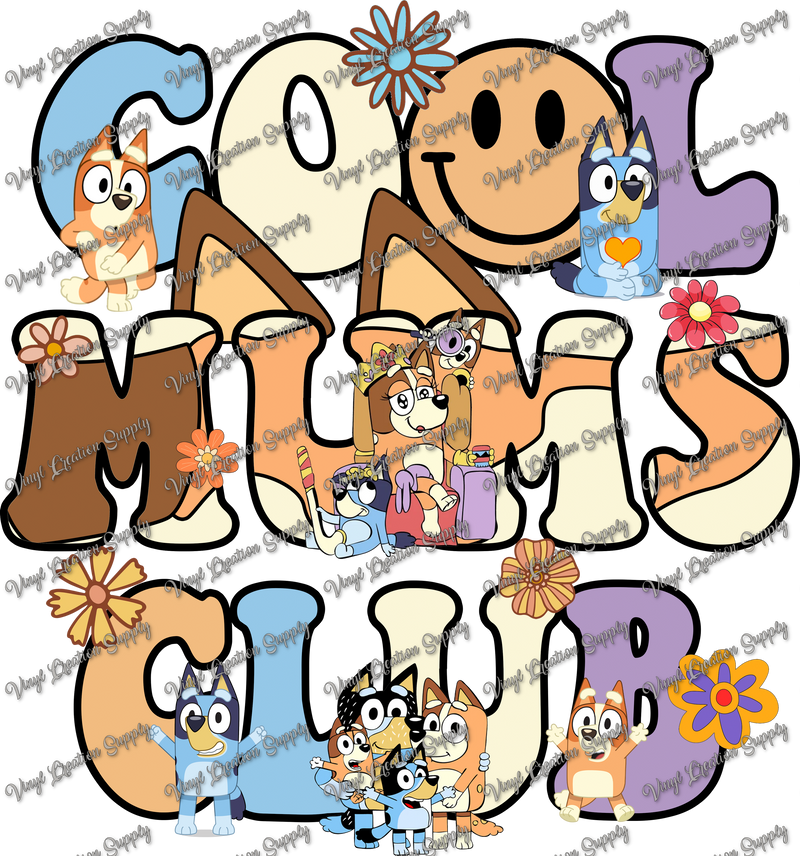 Cool Moms Club Bluey