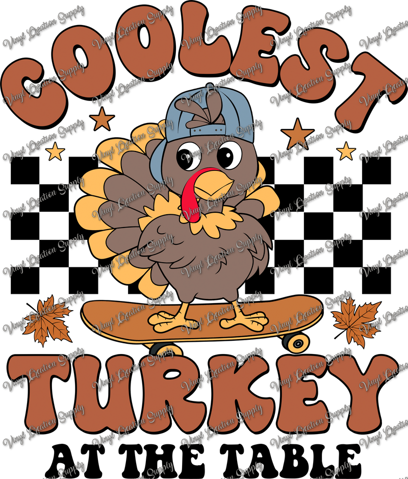 Coolest Turkey Boy Black