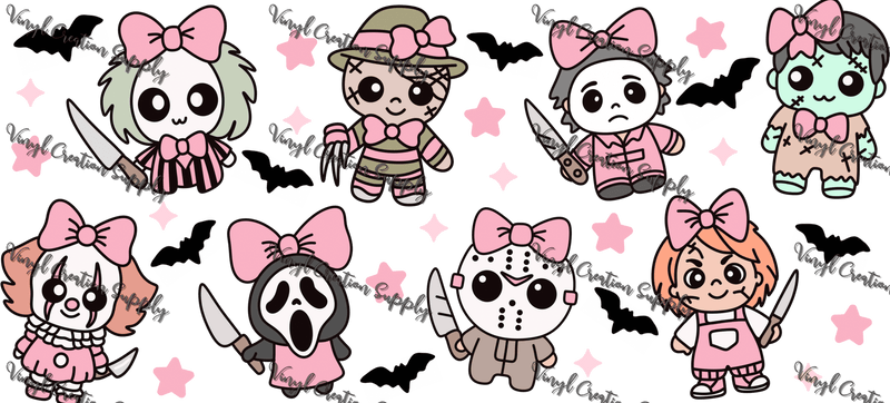 Coquette Horror – Printed Wrap - Vinyl Creation Supply