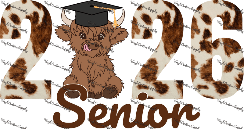 Cow 2026 Senior - Vinyl Creation Supply