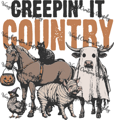 Creepin' It Country - Vinyl Creation Supply