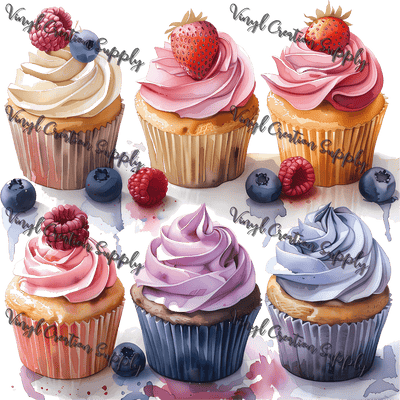 Cupcake Collage - Vinyl Creation Supply