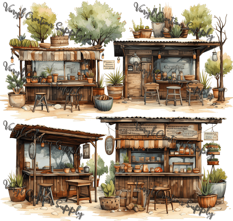 Desert Stands - Vinyl Creation Supply