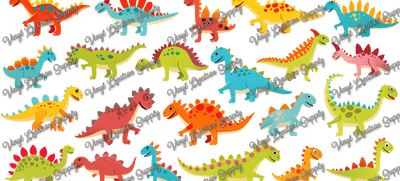 Dinosaur 1– Printed Wrap - Vinyl Creation Supply
