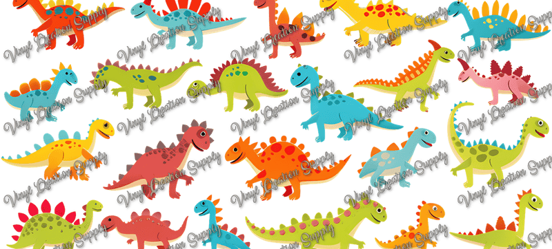 Dinosaur 1– Printed Wrap - Vinyl Creation Supply