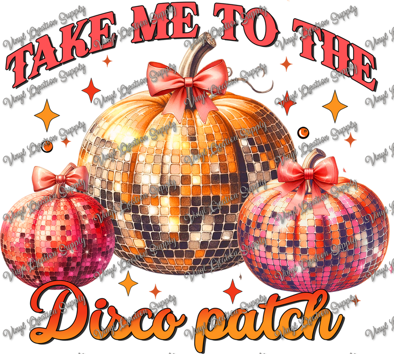 Disco Pumpkin Patch