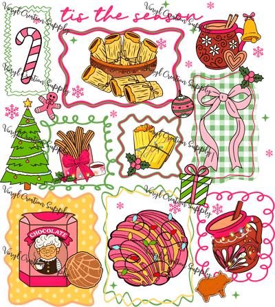 Doodles Hispanic Christmas - Vinyl Creation Supply
