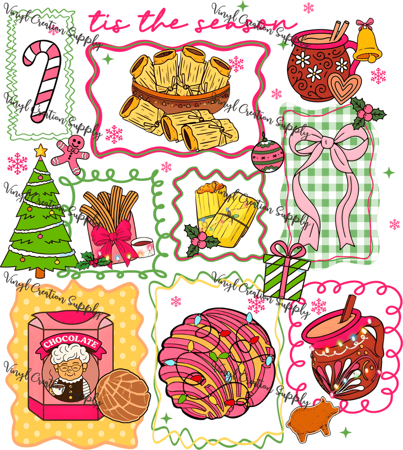 Doodles Hispanic Christmas - Vinyl Creation Supply
