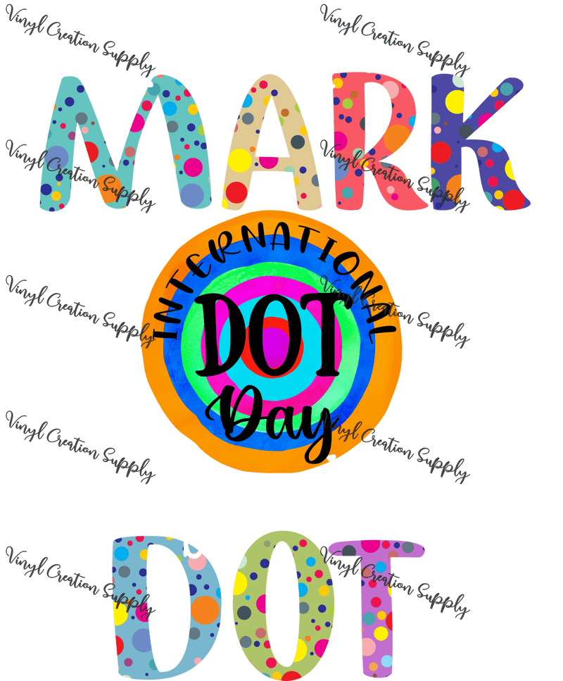 Dot Day 34 - Vinyl Creation Supply