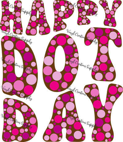 Dot Day 8 - Vinyl Creation Supply