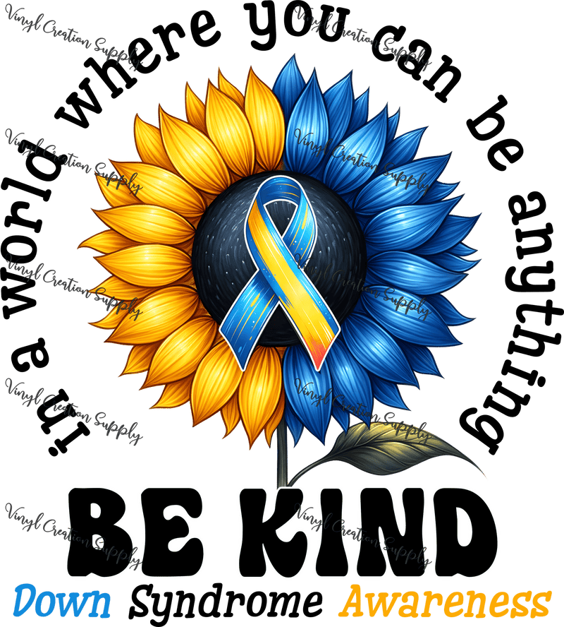 Down Syndrome Awareness_3 - Vinyl Creation Supply
