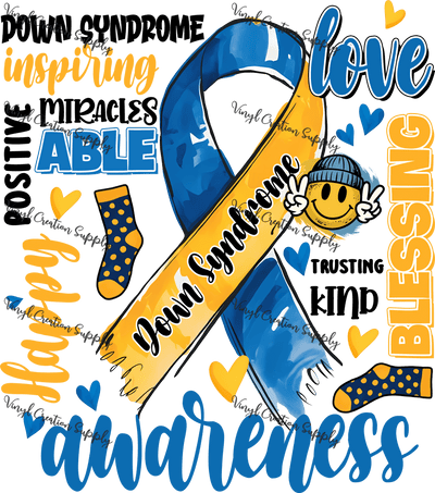 Down Syndrome Awareness_8 - Vinyl Creation Supply