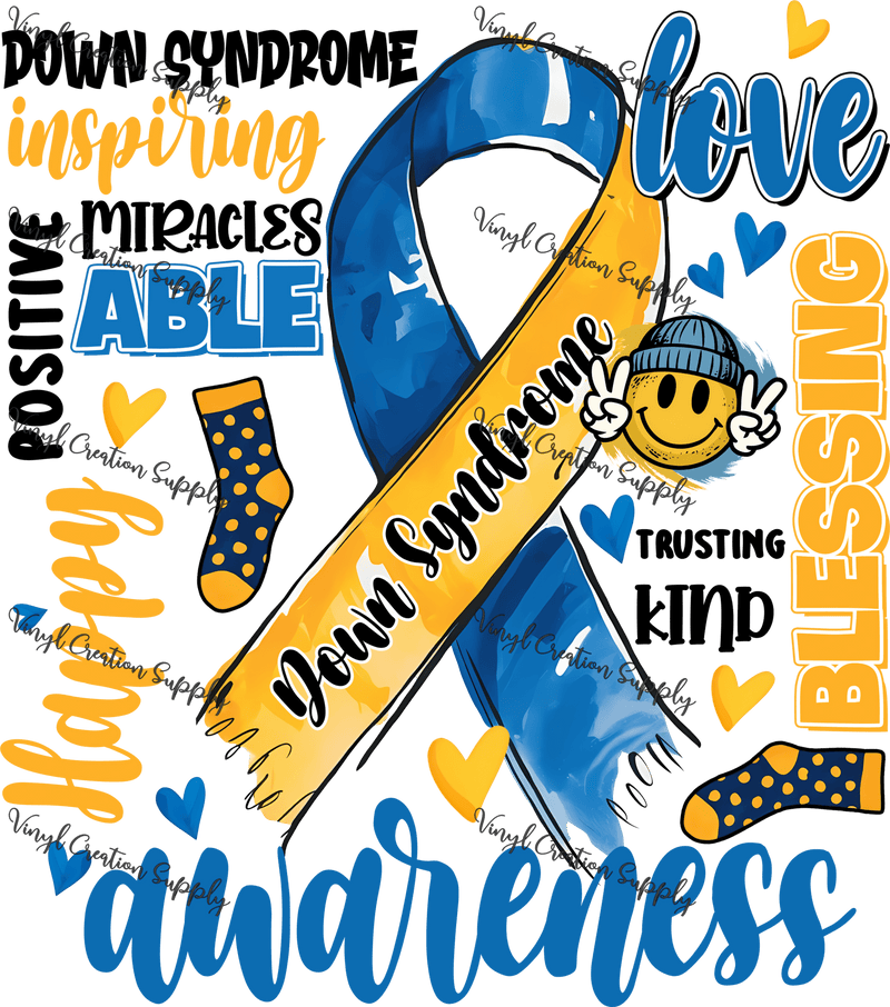 Down Syndrome Awareness_8 - Vinyl Creation Supply