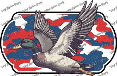 Duck Patriotic - Vinyl Creation Supply