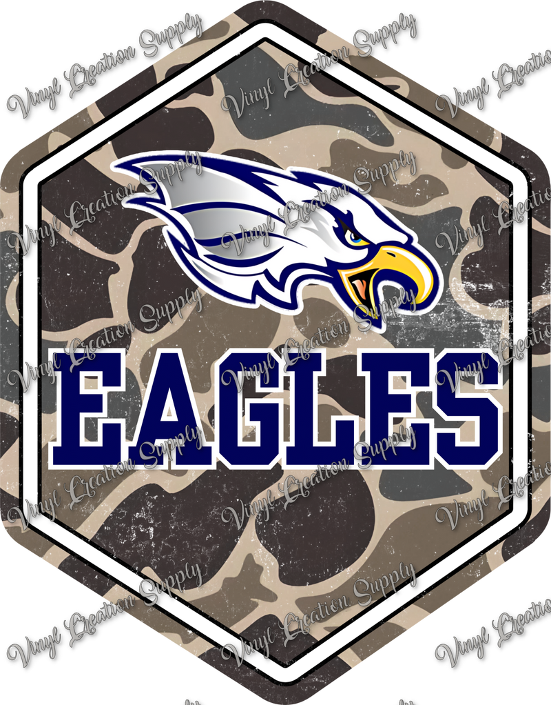 Eagles Camo Patch