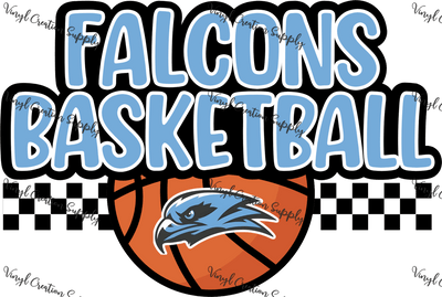 Falcons Basketball - Vinyl Creation Supply