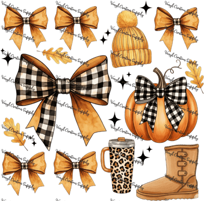 Fall Collage 5 - Vinyl Creation Supply