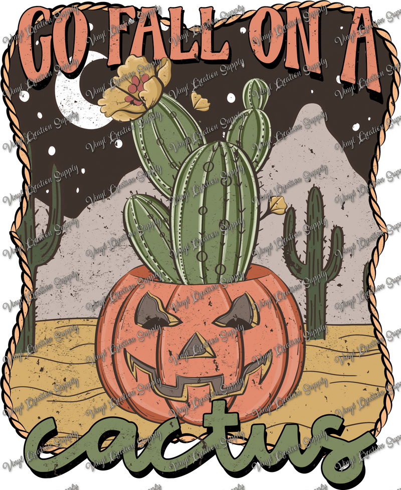 Fall On A Cactus