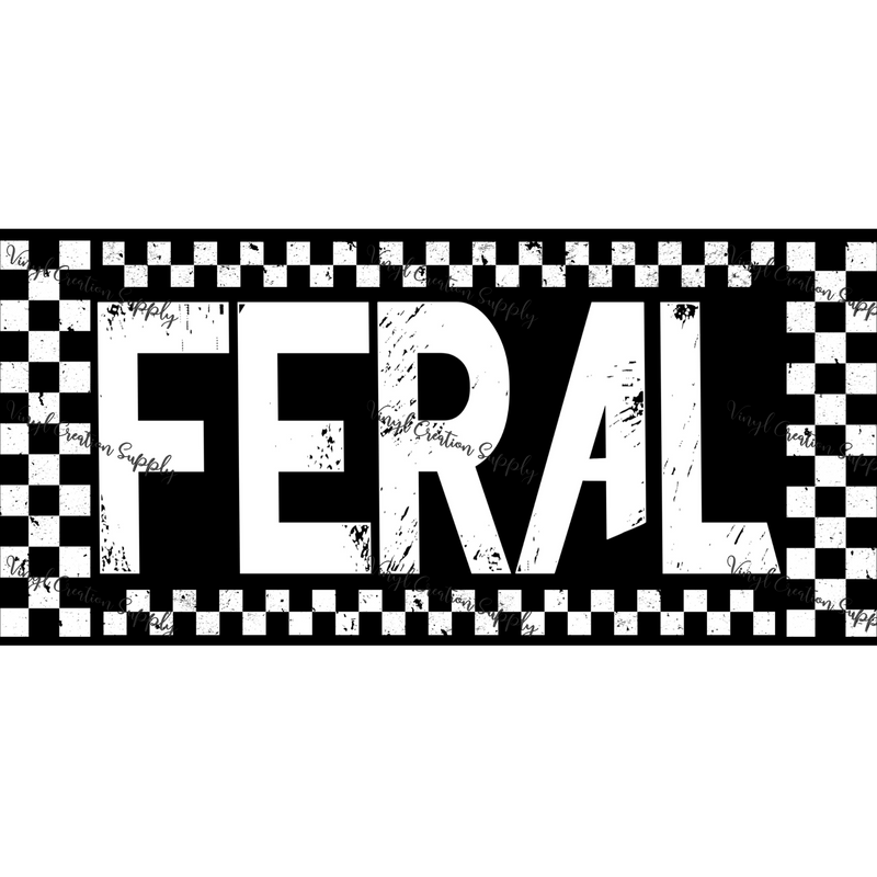 Feral Grunge White - Vinyl Creation Supply