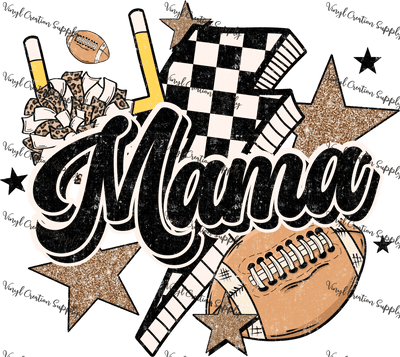 Football Mama 2 - Vinyl Creation Supply
