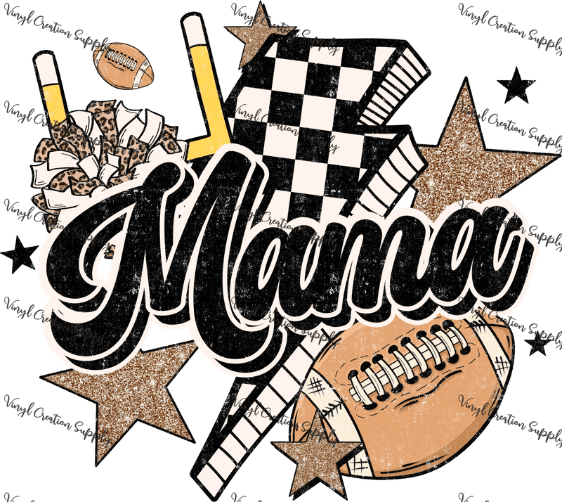 Football Mama 2 - Vinyl Creation Supply