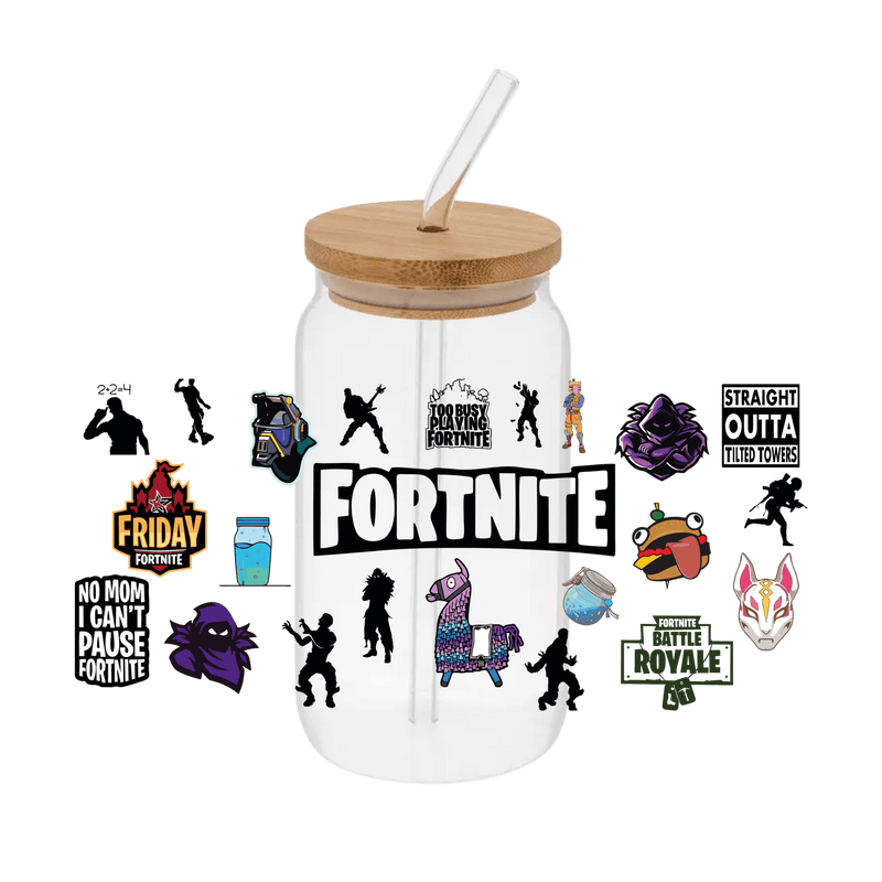 Fortnite Wrap – Printed Libby Wrap (9.5" x 4.3" UV DTF) - Vinyl Creation Supply