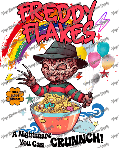 Freddy Flakes - Vinyl Creation Supply