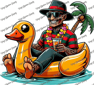 Freddy Summer Duck - Vinyl Creation Supply