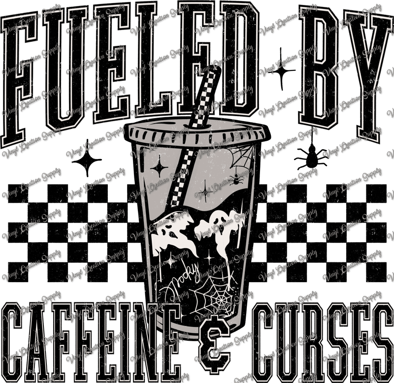 Fueled By Coffee for Light Tees Combo - Vinyl Creation Supply