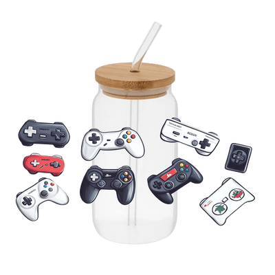Game Controllers – Printed Libby Wrap (9.5" x 4.3" UV DTF) - Vinyl Creation Supply