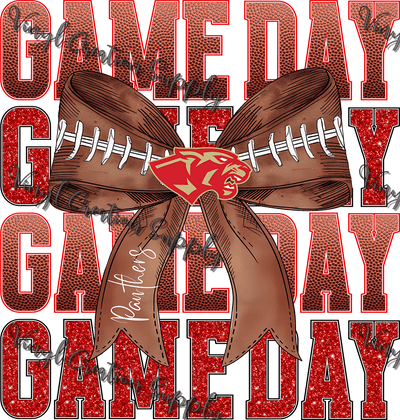 Game Day Football CC Panthers - Vinyl Creation Supply