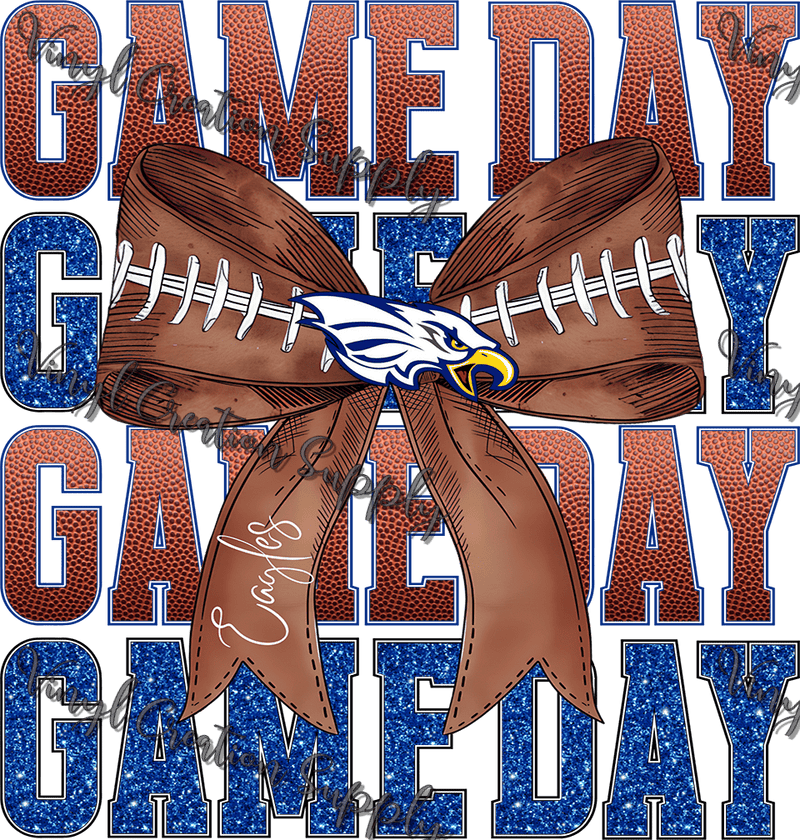 Game Day Football Eagles - Vinyl Creation Supply