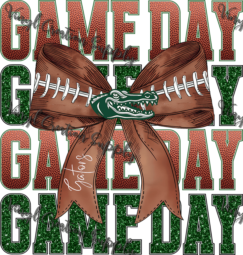 Game Day Football Gators - Vinyl Creation Supply