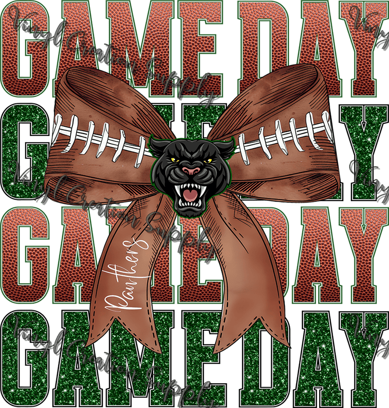 Game Day Football KP Panthers - Vinyl Creation Supply