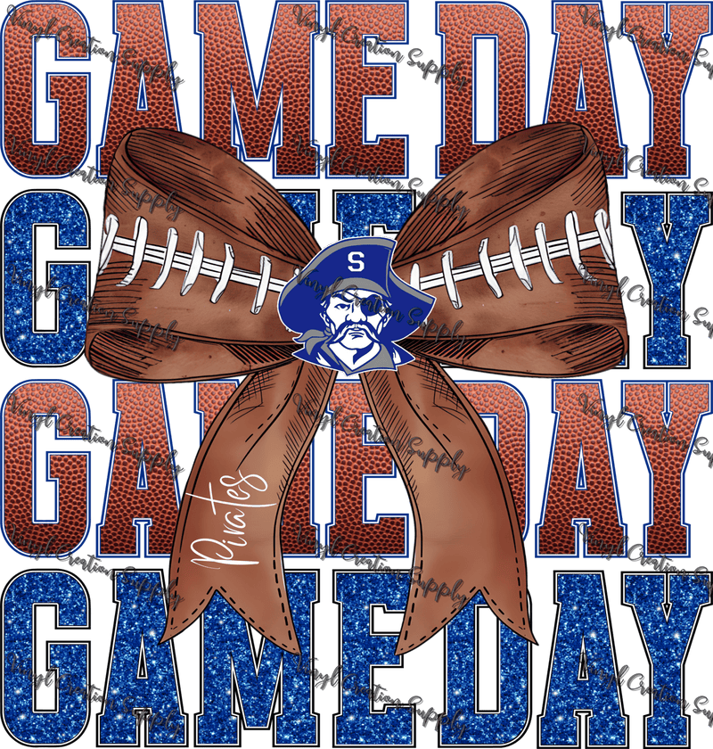 Game Day Football Pirates - Vinyl Creation Supply