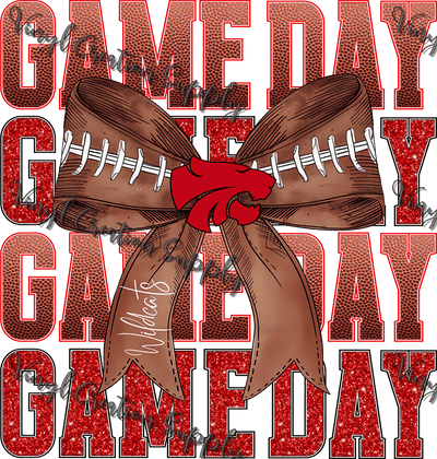 Game Day Football Splendora Wildcats - Vinyl Creation Supply