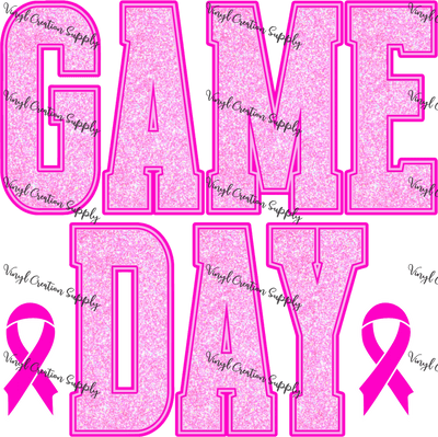 Game Day Pink Out Glitter - Vinyl Creation Supply