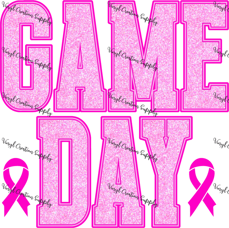 Game Day Pink Out Glitter - Vinyl Creation Supply