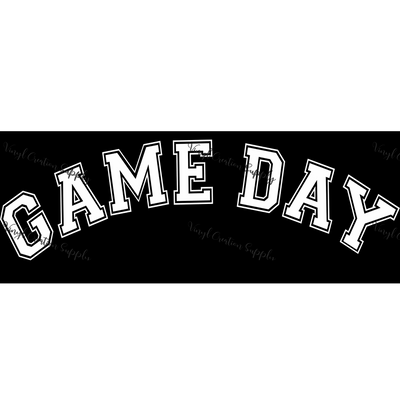 Game Day Varsity White - Vinyl Creation Supply