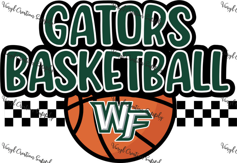 Gators Basketball - Vinyl Creation Supply