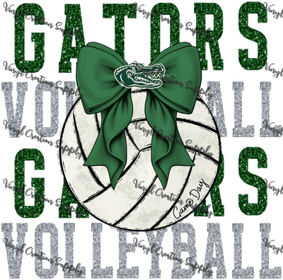Gators Volleyball 1 - Vinyl Creation Supply