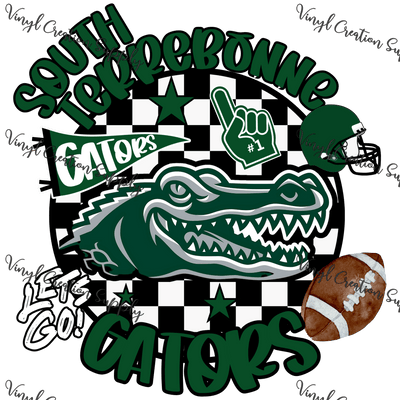 South Terrebonne Gators - Vinyl Creation Supply