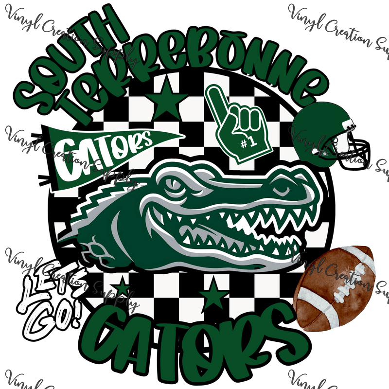 South Terrebonne Gators - Vinyl Creation Supply
